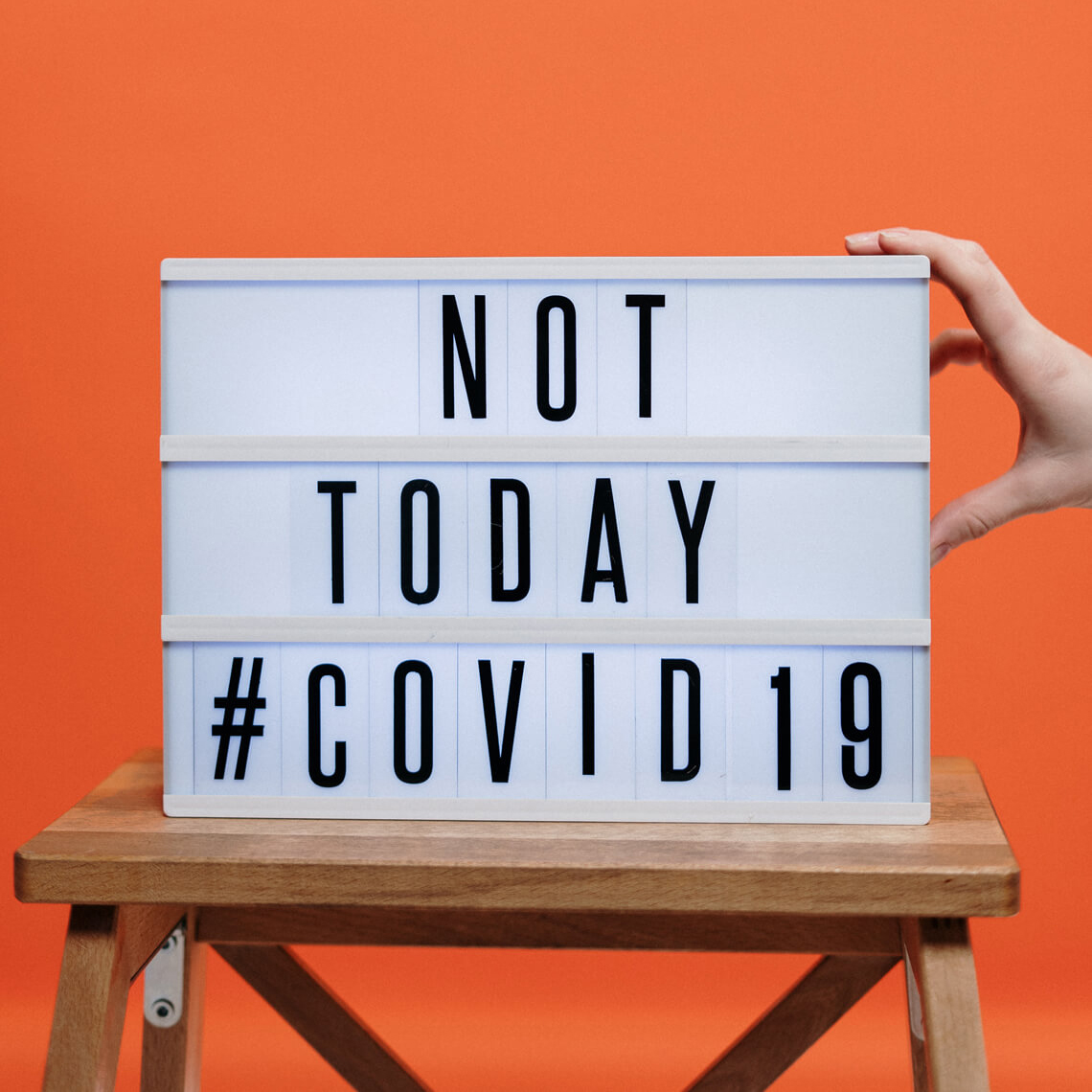 Not today #COVID19